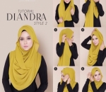 Tampil Cantik dengan Pashmina 