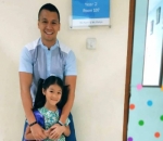 Samuel Rizal Santai Antar Anak ke Sekolah di Hari Pertama