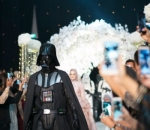 Cut Meyriska Beri Kejutan di Malam Resepsi, Hadirkan Tokoh 'Star Wars'