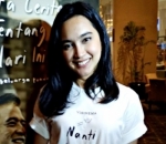 Rachel Amanda di Promo Film 'Nanti Kita Cerita Tentang Hari Ini'