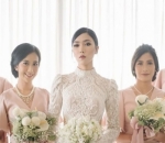 Isyana Sarasvati Tampil Cantik dan Elegan di Malam Resepsi