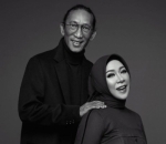 Melly Goeslaw dan Anto Hoed dalam Potret Hitam Putih