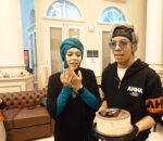 Tak lupa Atta juga merayakan ulang tahun sang ibunda