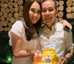 Momen bahagia Ayu ting ting di perayaan ulang tahun ke-57 sang ayah