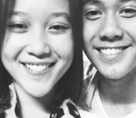 Senyuman Iqbaal dan Zidny tampak sumringah, keduanya terlihat mirip ya