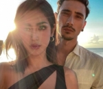 <i>Sunset</i> Menjadi Saksi Cinta Jessica Iskandar dan Vincent Verhaag 