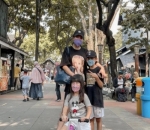 Nindy ayunda liburan bareng kanara dan abhirama