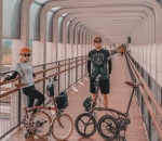 Ifan dan Citra Bersepeda Bareng
