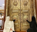 Potret saat umrah bersama
