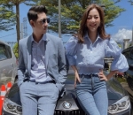 Outfit Serba Biru