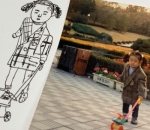Potret Masa Kecil Irene