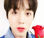 Park Jihoon Dan Setangkai Bunga