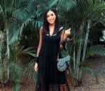 Inspirasi <i>dress</i> hitam ala Millen