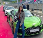 Potret kece di atas audi