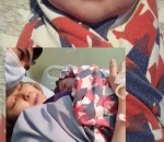 Momen haru sesaat usai melahirkan