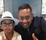 Tukul Kompakan gaya dengan Wahyu