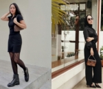 Menawan dengan <i>outfit dark</i> 