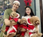Momen hangat saat rayakan natal