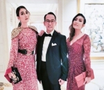 Sama-sama mempesona dengan gaya glamor