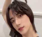 Potret imut Beomgyu dengan rambut unik