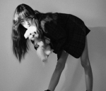 Foto bareng anjing kesayangan 