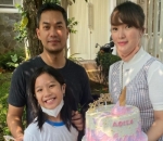 Momen sayang rayakan ultah anak tiri