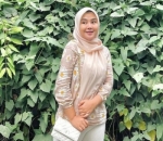 Ceria dengan gaya kasual