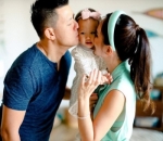romantis saat rayakan ultah anak