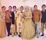 Pernikahan Ridho dan Syifa dihadiri sejumlah kalangan artis