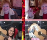 Momen jadi pemandu acara Ed Sheeran