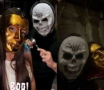momen rayakan halloween dengan stefan