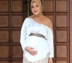 OOTD bumil kece