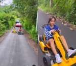 serunya naik Gokart
