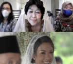 Momen haru meminta restu