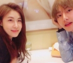 V BTS dan Ha Ji Won