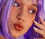  Ungu menawan bak anime girl