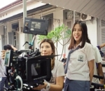 momen akur di sela syuting