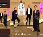  Jadi artis pria paling banyak di-mention