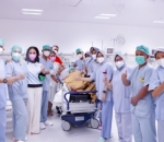 Potret Bersama Tim Medis