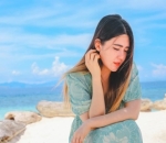 Penuh warna ketika ke pantai 