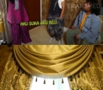 Wallpaper 3D dan gorden senilai Rp50 juta