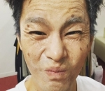 Menggunakan filter wajah tua