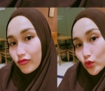 Cantiknya kenakan hijab di tanah suci