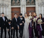 Kompak Bersama Bridesmaid Dengan Groomsmen