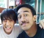 Minhyuk BTOB dan Joe Taslim