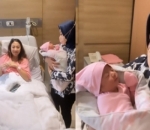 Momen Baby Mikaila dengan Tante Nikita