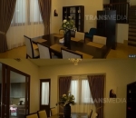Meja Makan dan Kulkas Elegan