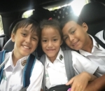 Momen Berangkat Sekolah Bareng