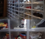 Deretan Koleksi Sepatu di Kamar