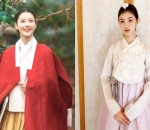 Pesona Saat Kenakan Hanbok